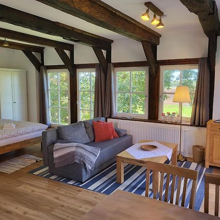 Altes Backhaus Bauernhof Vogel Apartment Rohrsen ภายนอก รูปภาพ