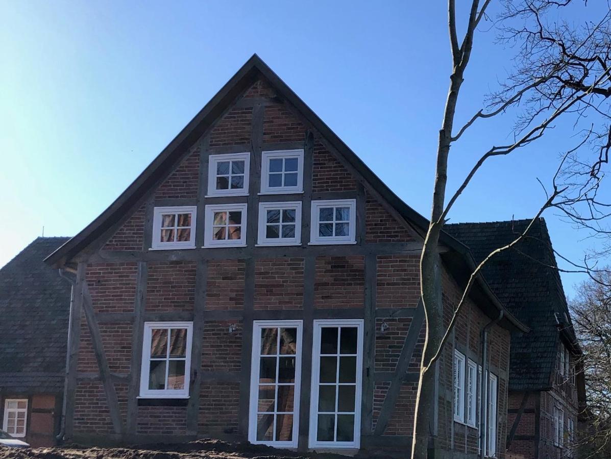 Altes Backhaus Bauernhof Vogel Apartment Rohrsen ภายนอก รูปภาพ