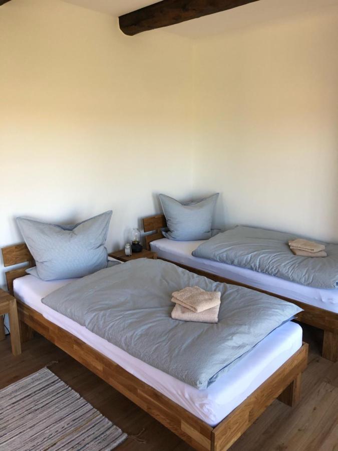 Altes Backhaus Bauernhof Vogel Apartment Rohrsen ภายนอก รูปภาพ