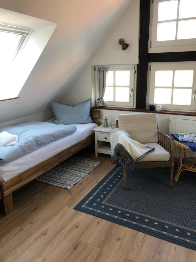Altes Backhaus Bauernhof Vogel Apartment Rohrsen ภายนอก รูปภาพ