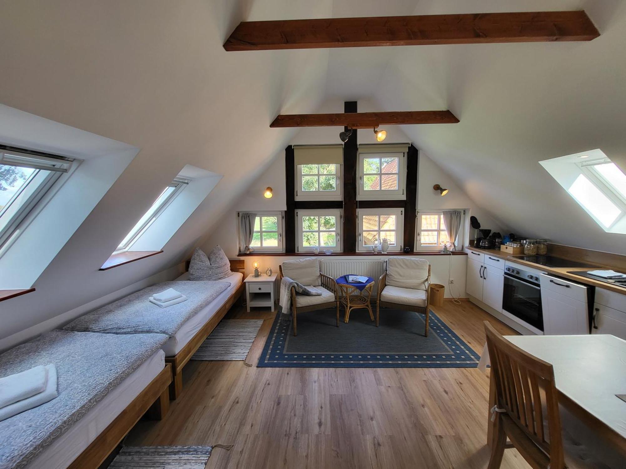 Altes Backhaus Bauernhof Vogel Apartment Rohrsen ภายนอก รูปภาพ