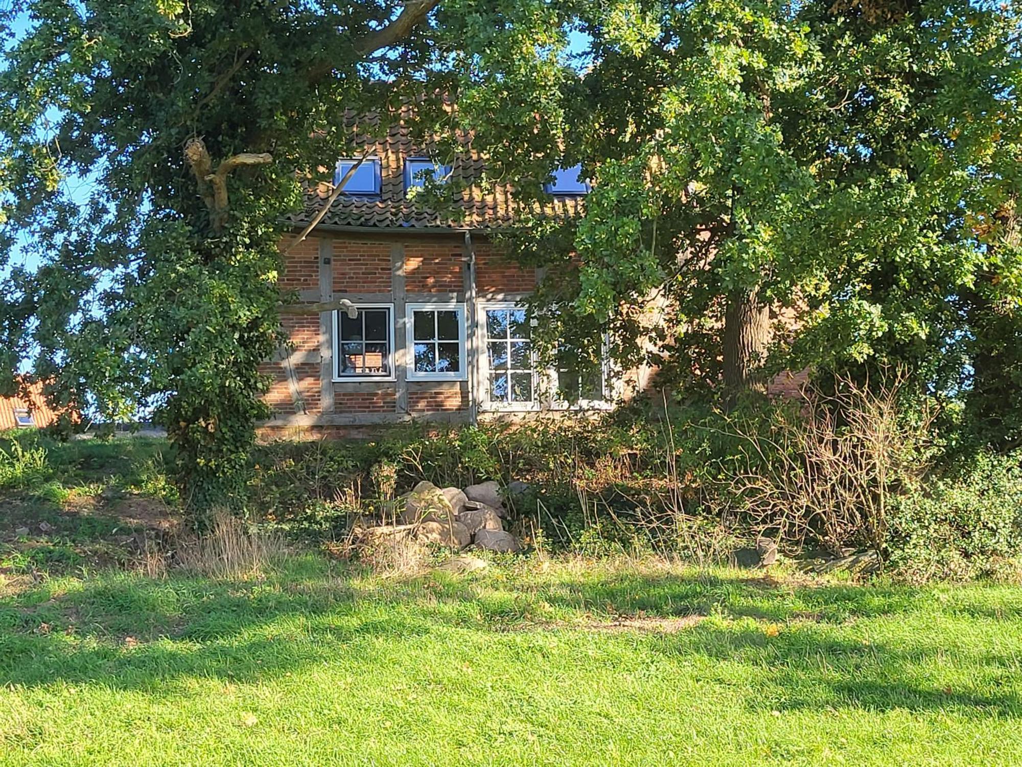 Altes Backhaus Bauernhof Vogel Apartment Rohrsen ภายนอก รูปภาพ